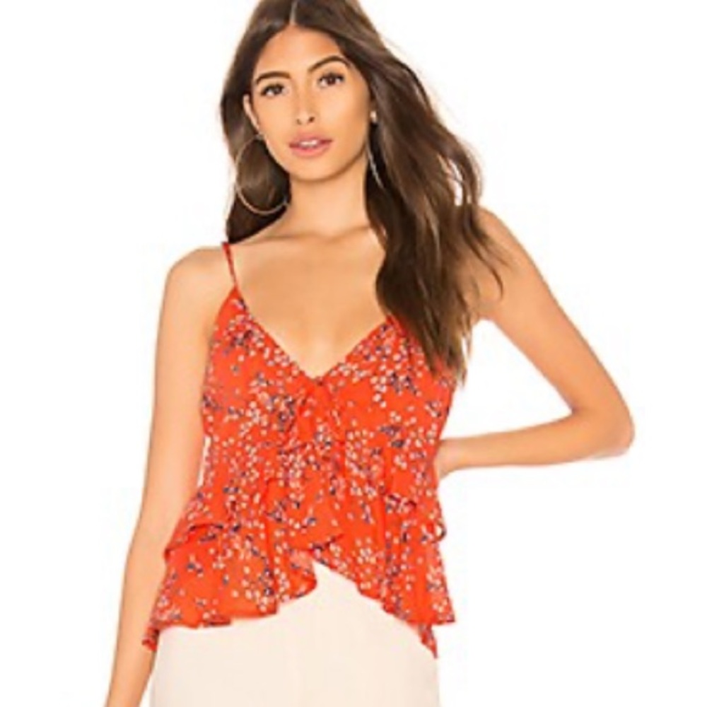 NWT Line&Dot Cropped Cami, Size S